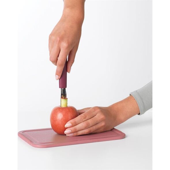 Brabantia Drążarka do jabłek różowa Tasty+ 122620