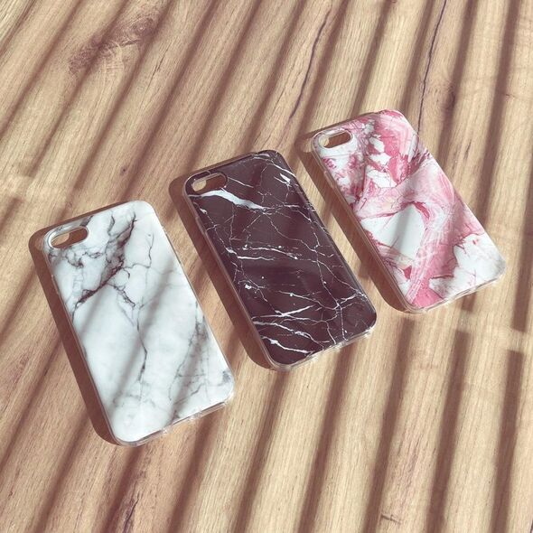 Wozinsky Wozinsky Marble żelowe etui pokrowiec marmur Xiaomi Redmi Note 10 Pro biały