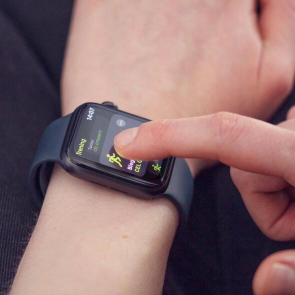 Wozinsky Wozinsky Watch Glass hybrydowe szkło do Apple Watch 7/8/9 41mm czarny