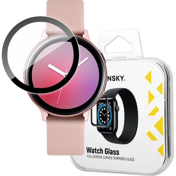 Wozinsky Wozinsky Watch Glass hybrydowe szkło do Samsung Galaxy Watch Active 2 44 mm czarny
