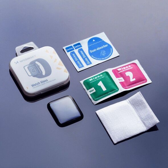 Wozinsky Wozinsky Watch Glass hybrydowe szkło do Samsung Galaxy Watch 4/5 40 mm czarny