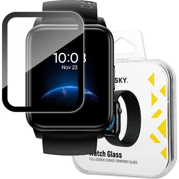 Wozinsky Wozinsky Watch Glass hybrydowe szkło do Realme Watch 2 czarny