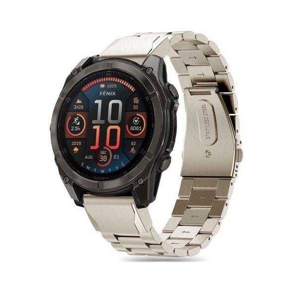 Tech-Protect TECH-PROTECT STAINLESS GARMIN FENIX 5 / 6 / 6 PRO / 7 / 8 (47 MM) / E TITANIUM