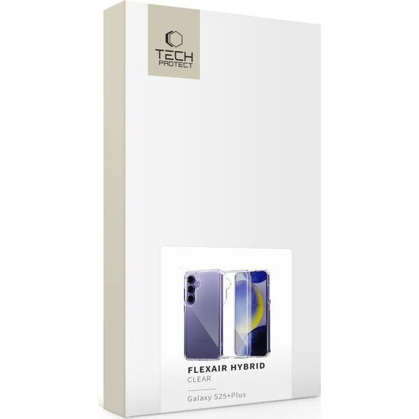TECH-PROTECT FLEXAIR HYBRID GALAXY S25+ PLUS CLEAR