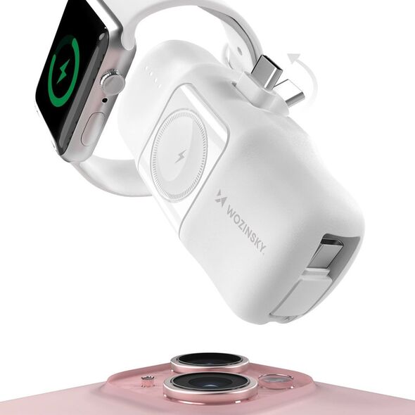 Powerbank Wozinsky WF16-YCS 5000mAh Biały