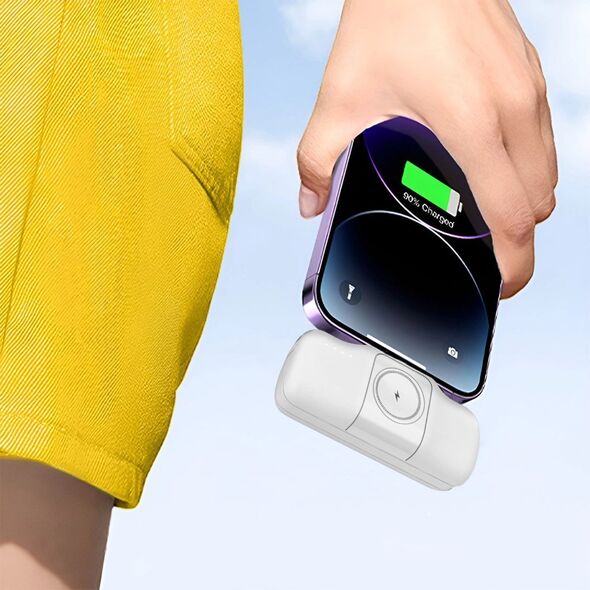 Powerbank Wozinsky WF16-YCS 5000mAh Biały