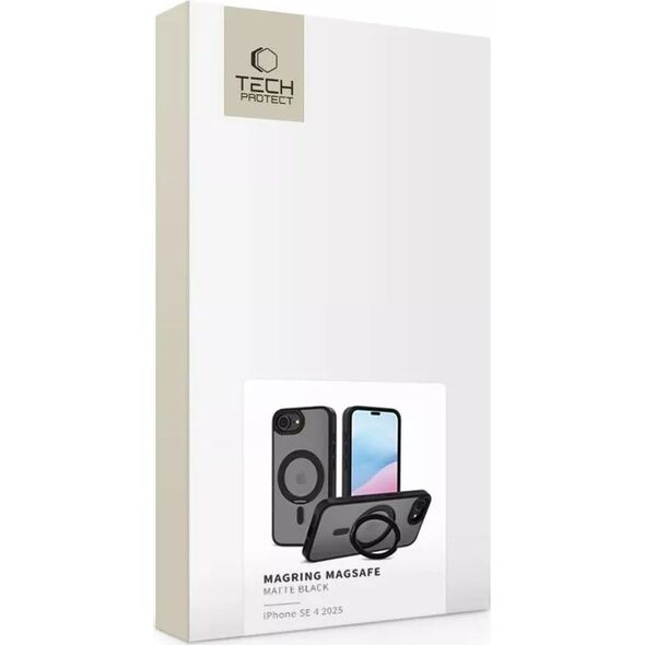 TECH-PROTECT MAGRING MAGSAFE IPHONE SE 4 2025 MATTE BLACK