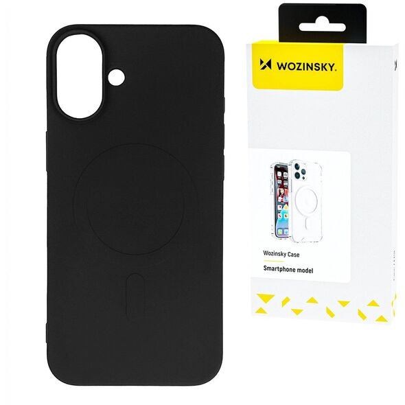 Etui Liquid Silicone Case MagSafe na Samsung Galaxy S25+ - czarne