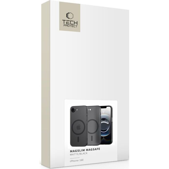 TECH-PROTECT MAGSLIM MAGSAFE IPHONE 16E MATTE/BLACK