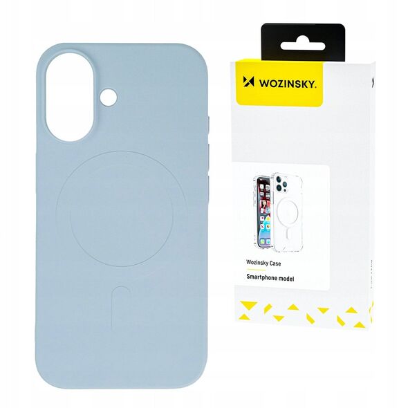 Etui Liquid Silicone Case MagSafe na Samsung Galaxy S25+ - niebieskie