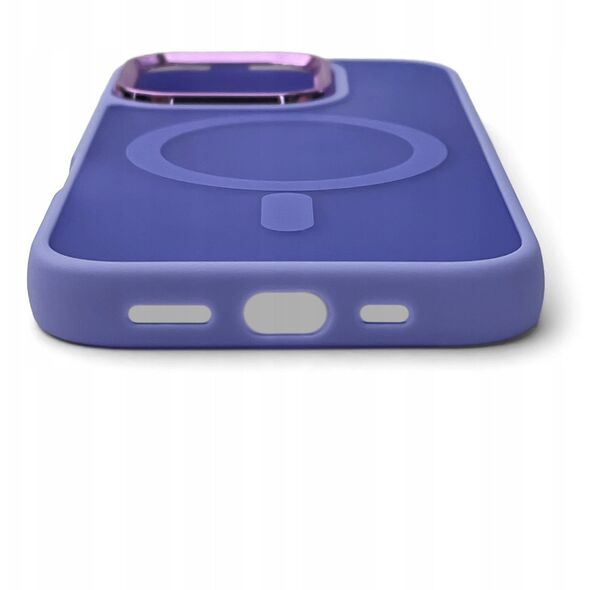 Etui Wozinsky Fashion Case MagSafe na Samsung Galaxy S25 - fioletowe
