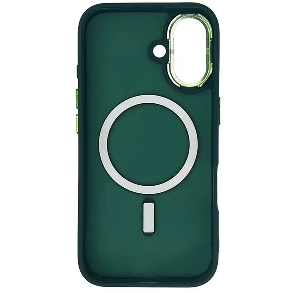 Etui Wozinsky Fashion Case z MagSafe na Samsung Galaxy S24 FE - zielone