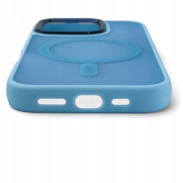 Etui Wozinsky Fashion Case z MagSafe na Samsung Galaxy S24 FE - niebieskie