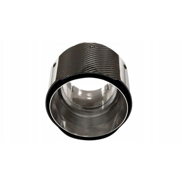 Τελική απόληξη εξάτμισης 127mm είσοδος 76mm Carbon Gloss