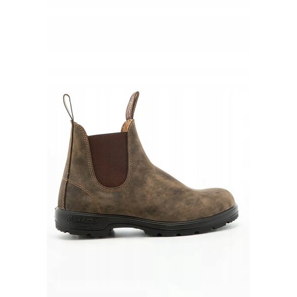 Blundstone Elastic Sided Boot Lined 585-RUSTIC Brązowe 48