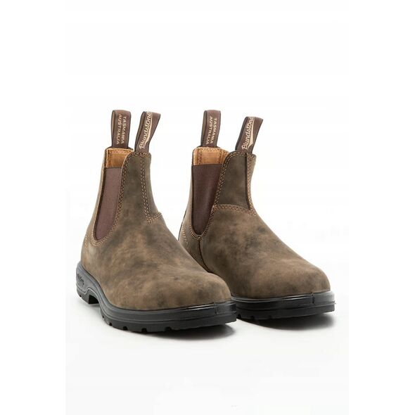 Blundstone Elastic Sided Boot Lined 585-RUSTIC Brązowe 48