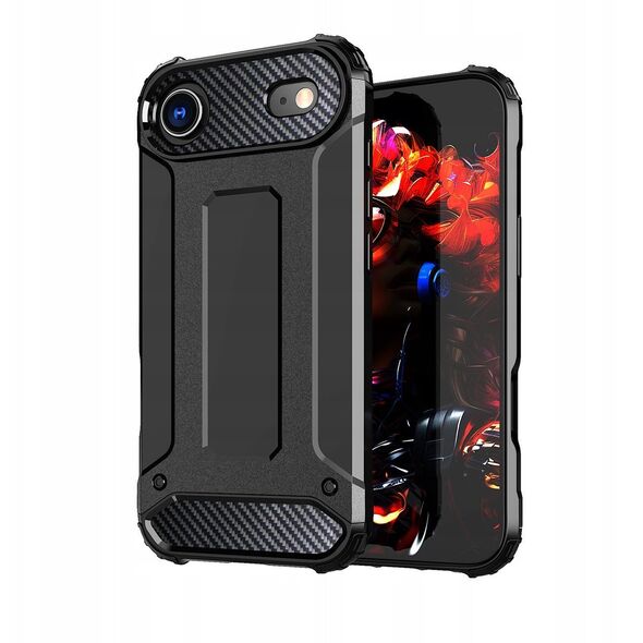 Etui Hybrid Armor na iPhone 17 Air pancerne - czarne