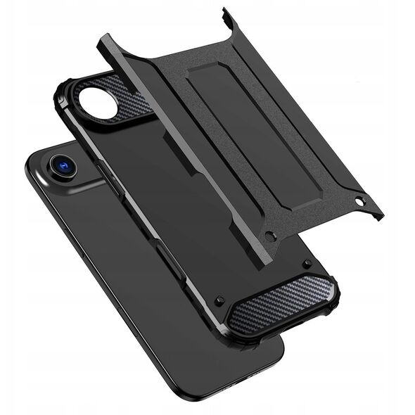 Etui Hybrid Armor na iPhone 17 Air pancerne - czarne