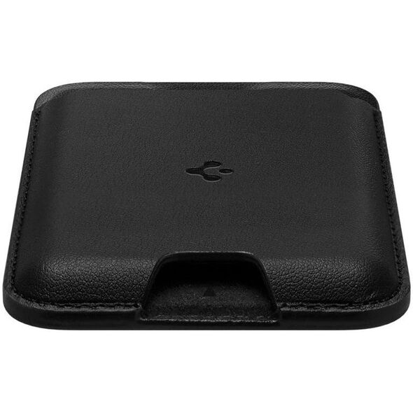 PORTFEL SPIGEN MAGSAFE NA KARTY, DO IPHONE, Dokumenty, Magnetyczny, Czarny