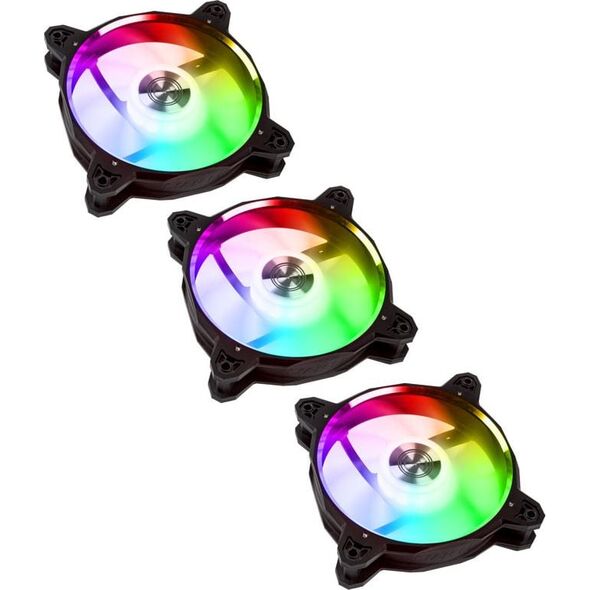 Wentylator Lian Li BR120 DRGB PWM 3-pack + Hub (BRDIGITAL-3RB)