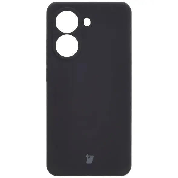 Silikonowe etui Bizon Soft Case do Xiaomi POCO X7 Pro czarne