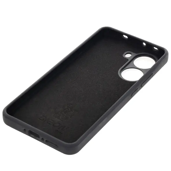 Silikonowe etui Bizon Soft Case do Xiaomi POCO X7 Pro czarne