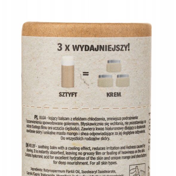 ROOMCAYS_SET Chłodzący balsam po goleniu + maszynka Precise7 z 2 wkładami