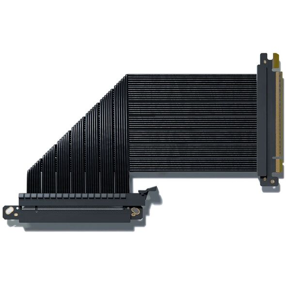 SSUPD PCIe 5.0 Riser-Kabel, schwarz – 200mm, Female Reverse