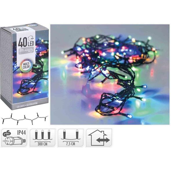 ŁAŃCUCH LED 40 MULTI WW ZEWNĘTRZNE