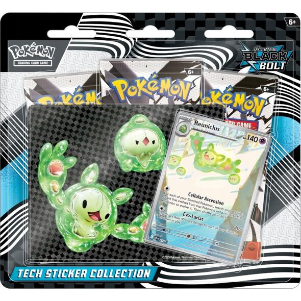 Pokémon SV10.5 Black Bolt - Tech Sticker Collection (POK10128ZSV)