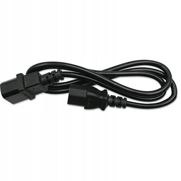 QOLTEC 50459 Kabel zasilający do UPS IEC C13/C14 3x1.0mm 1.5m