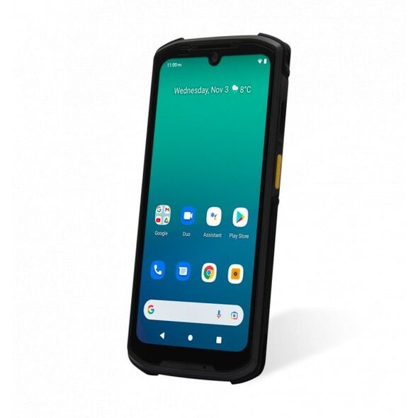 Komputer dotykowy Newland MT9556 Kambur Pro II / Android 13 GMS / 6,1'' / 2D / RAM 6GB / FLASH 128GB / BT / WiFi 6 / 5G / GPS / NFC / kamera / kabel USB-C / bateria / osłona ekranu / pasek na rękę / adapter