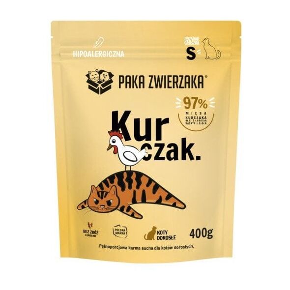 Paka Zwierzaka Kurczak "S" 400g