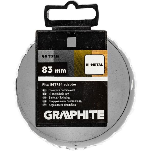 Otwornica bi-metalowa 83 mm