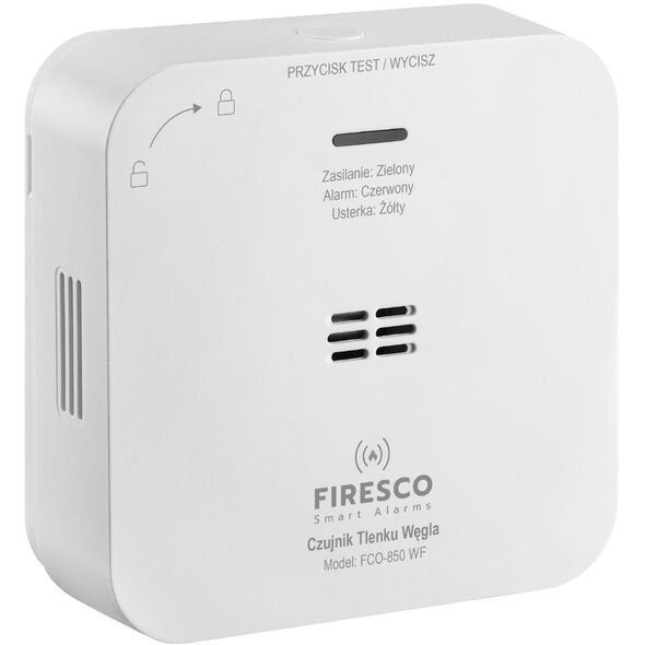 Czujnik czadu Firesco FCO-850 WF bateryjny Wifi Tuya