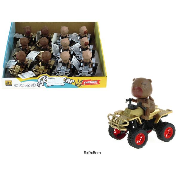 Kapibara na quadzie 9,5cm 2kol  BA8824 78824