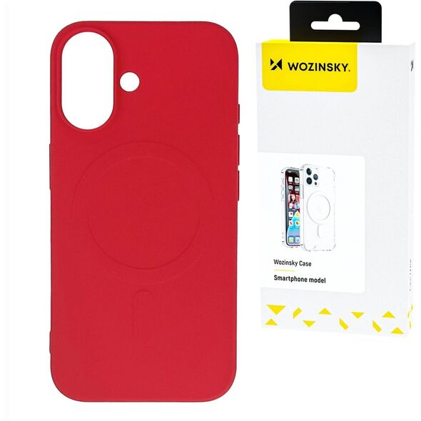 ETUI LIQUID SILICONE CASE MAGSAFE NA SAMSUNG GALAXY S25 ULTRA - CZERWONE