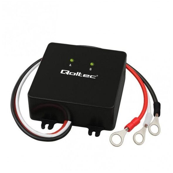 QOLTEC 51097 Balanser napięcia 24V do akumulatorów 2 x 12V 5A LiFePO4 AGM GEL