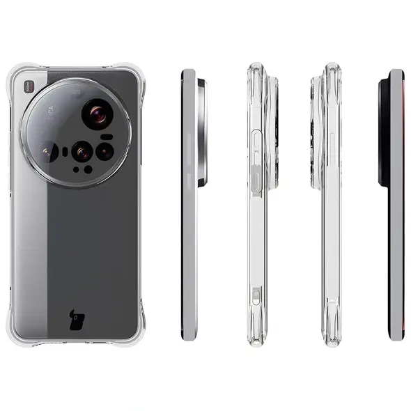 Etui + 2x folia na ekran Bizon Case Clear Pack do Xiaomi 15 Ultra