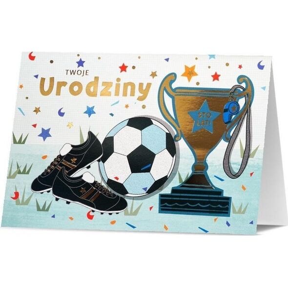 Pan Dragon KARNET B6 HM-200 URODZINY PILKA