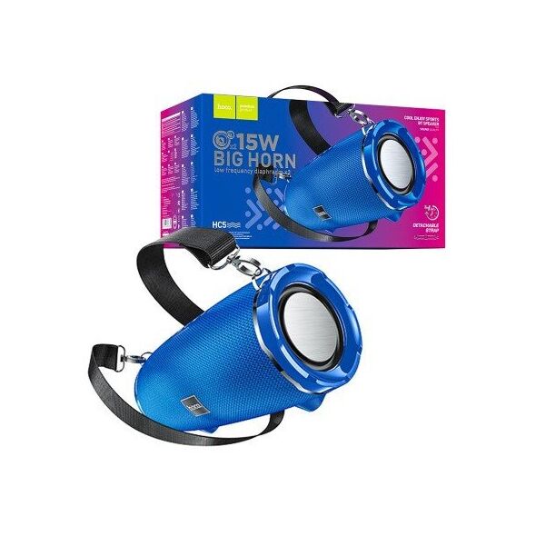HOCO głośnik bluetooth 2 x 15W HC5 niebieski