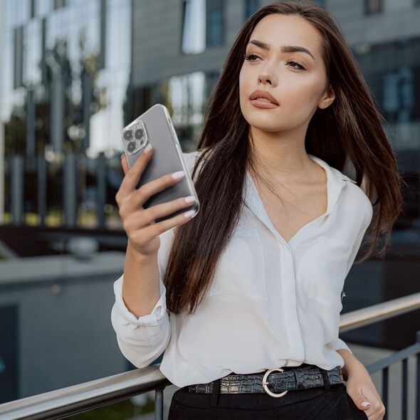 Θήκη CLEAR CASE 2 mm για REALME 14T (προστασία κάμερας) διαφανής
