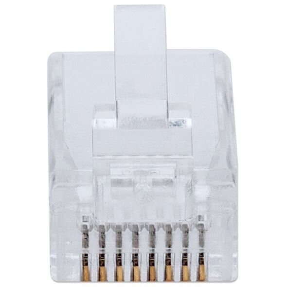 Wtyk RJ45 8P/8C Cat 5e UTP linka/drut przelotowy 50 sztuk