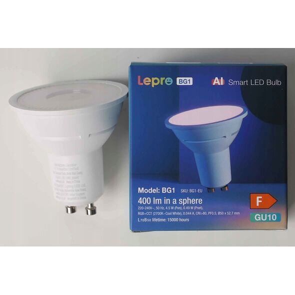 Lepro BP1 AI Smart Bulb GU10 - inteligenta żarówka GU10
