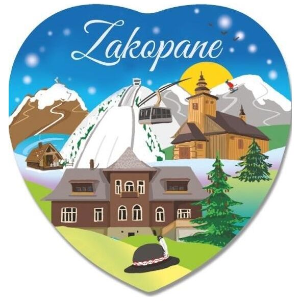 Pan Dragon Magnes I love Poland Zakopane ILP-MAG-C-ZAK-14