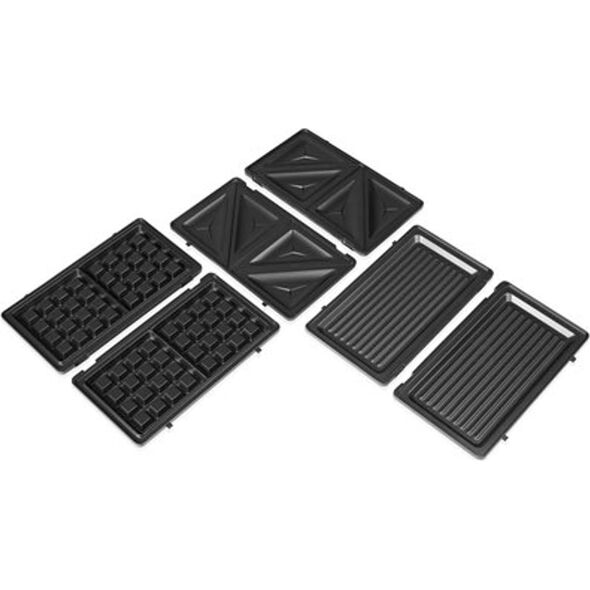 Opiekacz Tristar Tristar | Sandwich maker 3-in-1 | SA-3071 | 750 W | Number of plates 3 | Black