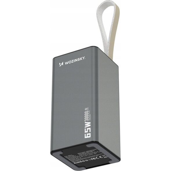 Powerbank Wozinsky K65+ 30000mAh Grafitowy
