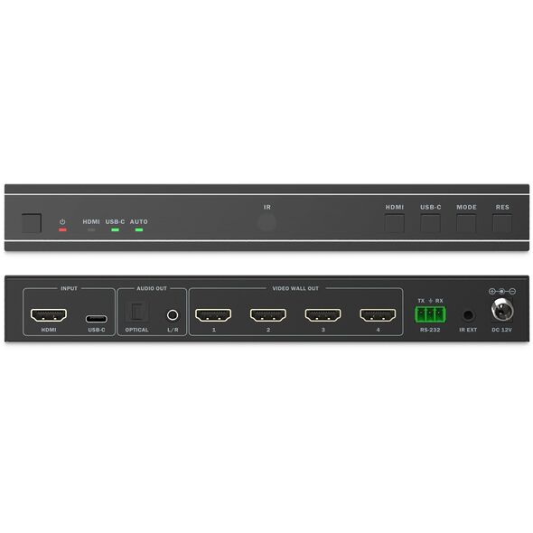 DIGITUS HDMI Video Wall Controller 4Displays 4K/30Hz