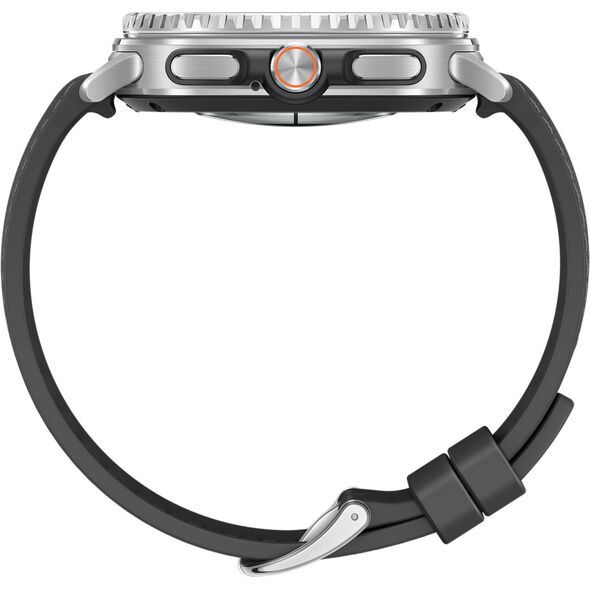 Samsung Galaxy Watch 8 Classic 3,3 cm (1.3") AMOLED 46 mm Cyfrowy 438 x 438 px Ekran dotykowy Srebrny Wi-Fi GPS