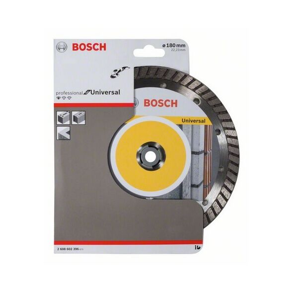 Bosch Diamentowa tarcza tnąca STANDARD FOR UNIVERSAL TURBO 180x22,2mm 2 608 602 396